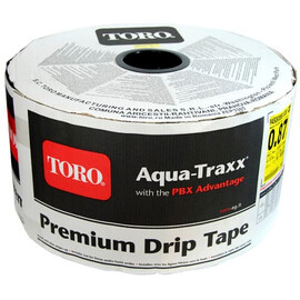Крапельна стрічка AQUA-TRAXX щілинна 5 mil 10 см, 15 см, 20 см 1,14-1,41 л / г 4 200 м | Agriks