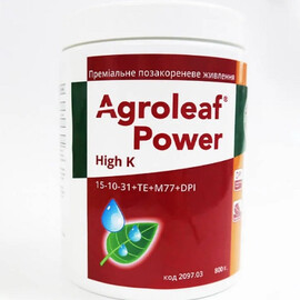 Добриво Агроліф Пауер Калій 15-10-31+ МЕ 800 г (Agroleaf Power High К) Libra agro, Фасовка: Проф упаковка 800 г | Agriks