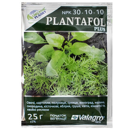 Удобрение Plantafol 30.10.10 Начало вегетации 25 г | Agriks