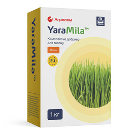 Удобрение комплексное для газона Осень YaraMila 1 кг, Фасовка: Проф упаковка 1 кг | Agriks