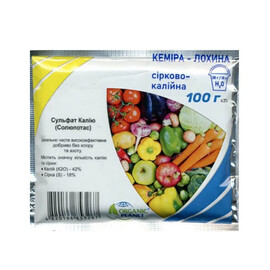 Минеральное удобрение Сульфат Калия Valagro, Фасовка: Мини упаковка 100 г | Agriks