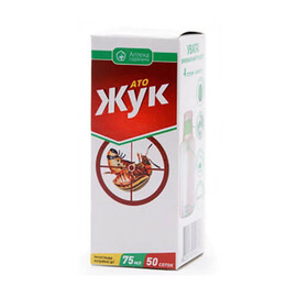 Інсектицид АТО Жук КС UKRAVIT від 15 мл, Фасовка: Середня упаковка 75 мл | Agriks
