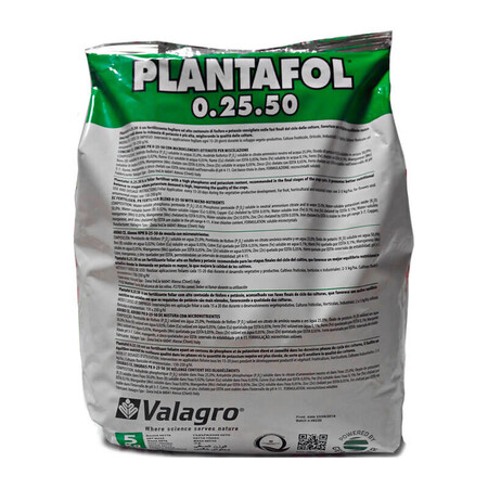 Минеральное удобрение Плантафол 0+25+50 Valagro от 250 г, Фасовка: Проф упаковка 5 кг | Agriks