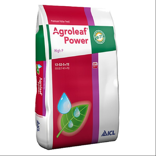 Удобрение Агролиф Пауер Фосфор 12-52-5 + МЕ 800 г (Agroleaf Power High P) Libra agro, Фасовка: Проф упаковка 15 кг | Agriks
