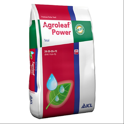 Удобрение Агролиф Пауер Тотал 20-20-20 + МЕ 800 г (Agroleaf Power Total) Libra agro, Фасовка: Проф упаковка 15 кг | Agriks