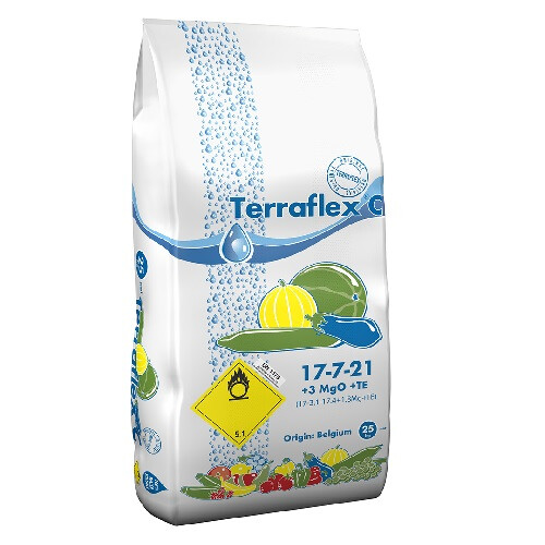 Удобрение Террафлекс-C 17-7-21+3MgO+TE 2 кг (Terraflex- C) Libra agro, Фасовка: Проф упаковка 25 кг | Agriks