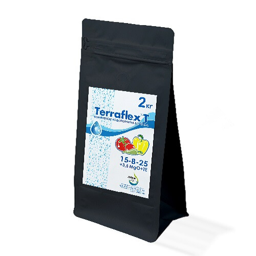 Удобрение Террафлекс-T 15-8-25+3.5MgO+TE 25 кг (Terraflex- T) Libra agro, Фасовка: Проф упаковка 2 кг | Agriks
