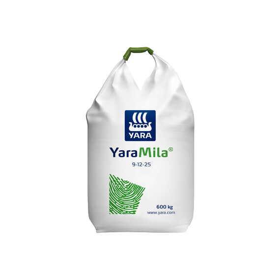 Мінеральне добриво Яра Міла NPK 9-12-25 + 2MgO + 6,5 SO3 + micro 600 Yara 600 кг | Agriks