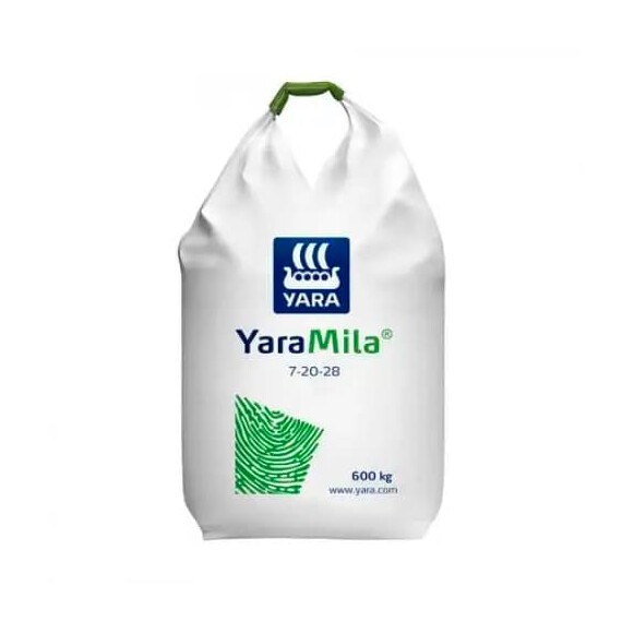 Минеральное удобрение Яра Мила NPK 7-20-28+2MgO+7,5 SO3+micro Yara 600 кг | Agriks