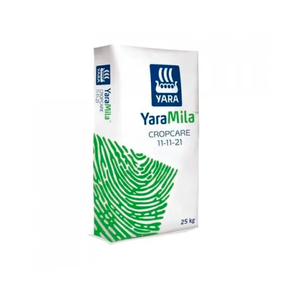 Минеральное удобрение Яра Мила Cropcare 11-11-21+2.6MgO+25SO3+micro Yara 25 кг | Agriks