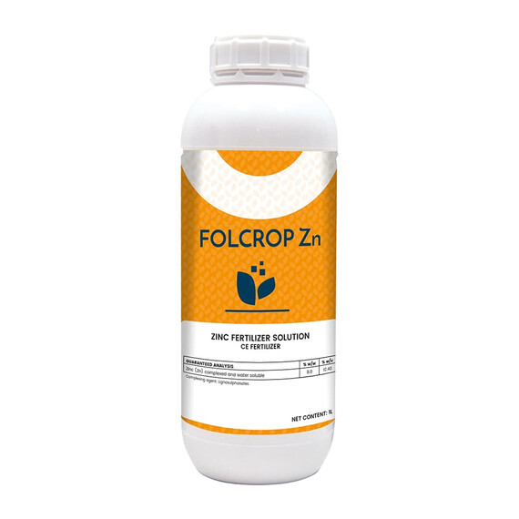 Микроэлемент Folcrop Zn (Фолкроп Цинк) Solare Sementi 1 л | Agriks