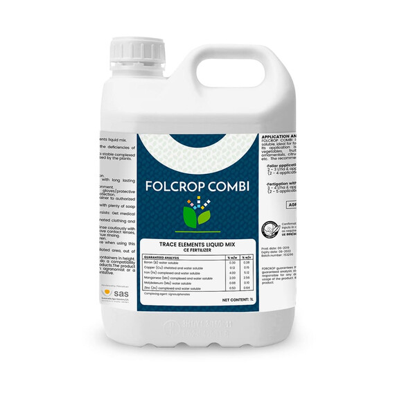 Микроэлемент Folcrop Combi Solare (Фолкроп Комби) Sementi 5 л | Agriks