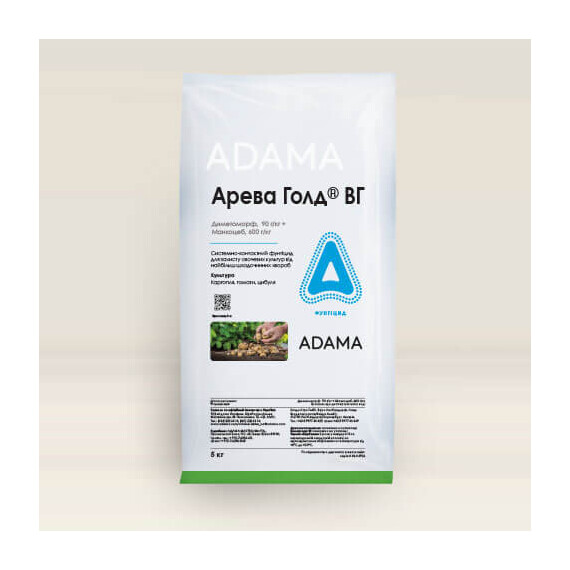 Фунгіцид Арева Голд ВГ Adama 5 кг, Фасовка: Мішок 5 кг | Agriks