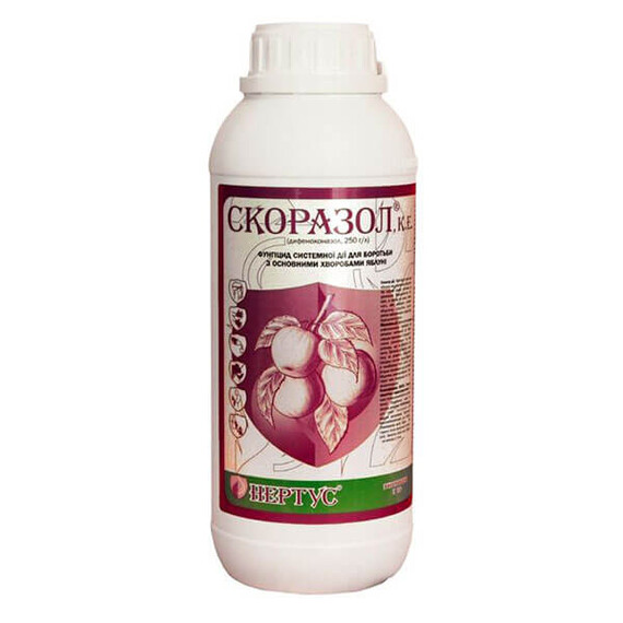 Фунгіцид Скоразол КЕ Nertus 1 л, Фасовка: Флакон 1 л | Agriks