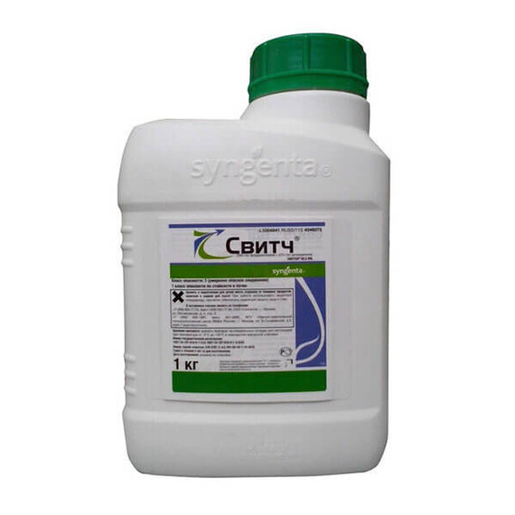Фунгицид Свитч 62.5 WG Syngenta от 10 г, Фасовка: Проф упаковка 1 кг | Agriks