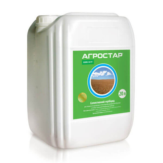 Гербіцид Агростар РК UKRAVIT 20 л, Фасовка: Каністра 20 л | Agriks