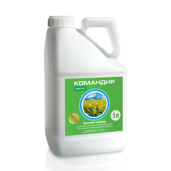Гербіцид Командир КЕ UKRAVIT 5 л, Фасовка: Каністра 5 л | Agriks