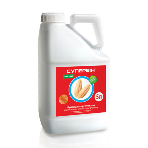 Протравитель Супервин КС UKRAVIT 5 л, Фасовка: Канистра 5 л | Agriks