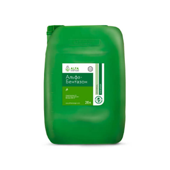 Гербицид Альфа Бентазон ВР Alfa Smart Agro 20 л, Фасовка: Канистра 20 л | Agriks